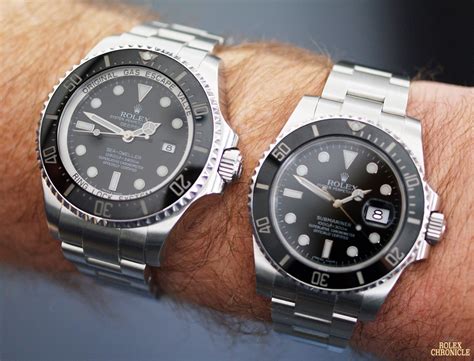 rolex sea dweller vs submariner 2015|submariner vs sea dweller deep.